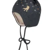 BABY BOY-Mütze, ausgenäht Jacquard, Deko Dino