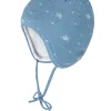 BABY BOY-Mütze, ausgenäht Jacquard, Sterne,