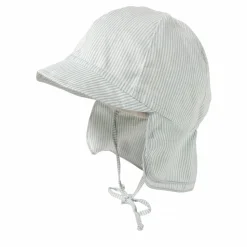 BABY BOY-Schildmütze, Futter doppelter Nackenschutz, Bindeband, UV 15