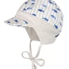 BABY BOY-Schildmütze Jerseybund, Bindeband