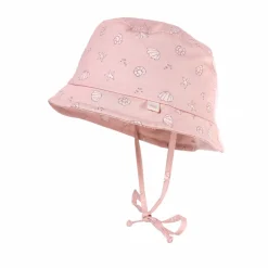 BABY GIRL-Hütchen, maritim Jerseyeinsatz, Futter, Bindeband, UV 50