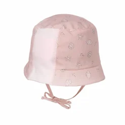 BABY GIRL-Hütchen, maritim Jerseyeinsatz, Futter, Bindeband, UV 50