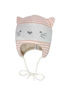 BABY GIRL-Mütze, Katze, Ohren Futter