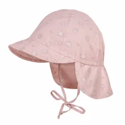 BABY GIRL-Schildmütze, Futter kurzer Nackenschutz, Bindeband, UV 50