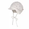 BABY GIRL-Schildmütze, Futter Streublümchen, Bindeband, Jerseybund, UV 50