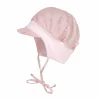 BABY GIRL-Schildmütze, maritim Bindeband, Jerseybund, UV 50