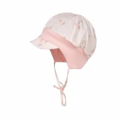 BABY GIRL-Schildmütze,Erdbeere Bindeband, Jerseybund, UV 50