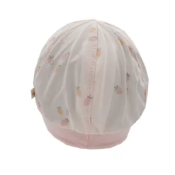 BABY GIRL-Schildmütze,Erdbeere Bindeband, Jerseybund, UV 50