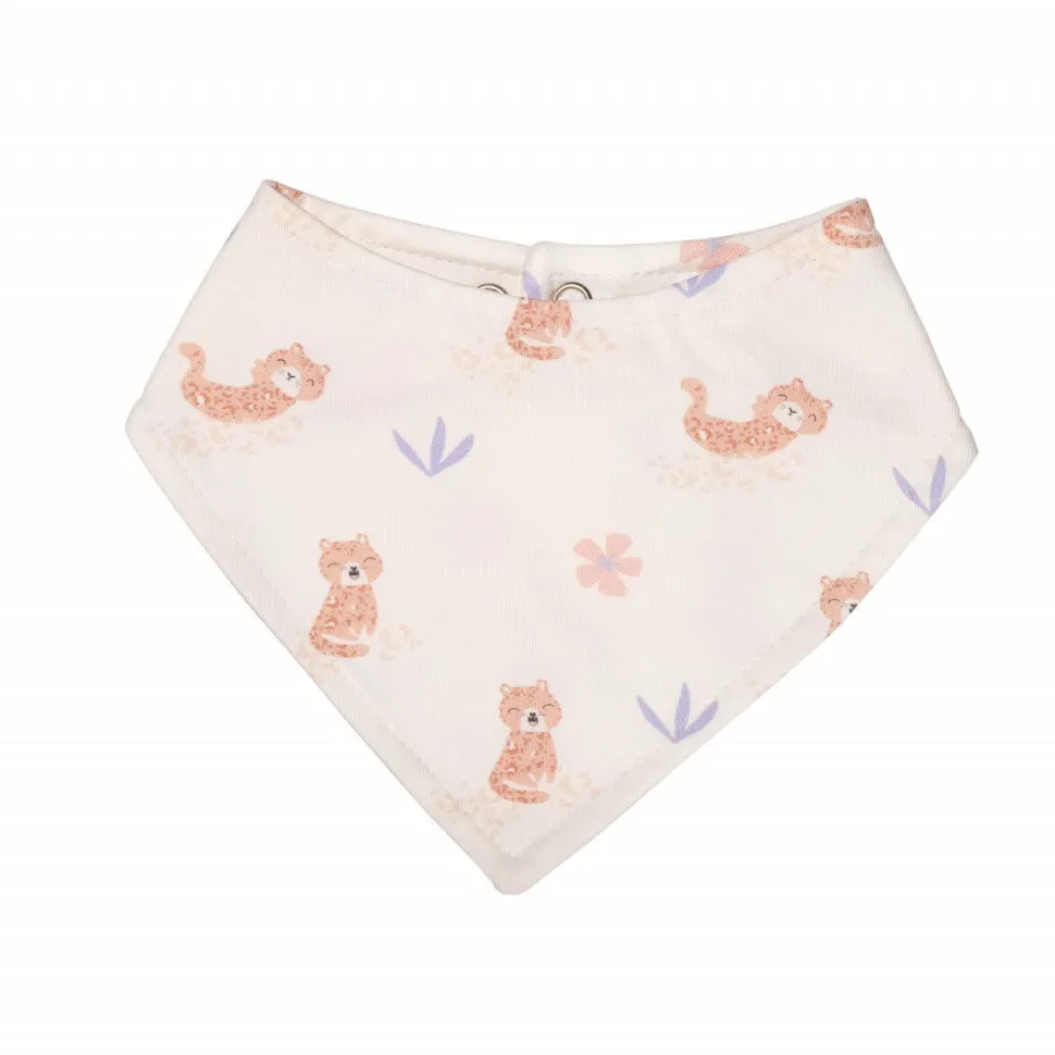 BABY-Dreiecktuch, Jersey Druckknopf