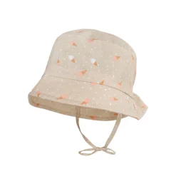 BABY-Hütchen, bedruckt, Futter Bindeband, UV 50