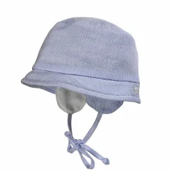 BABY-Hütchen, Ohrenklappen Jerseyeinsatz, Futter, Bindeband, UV 50