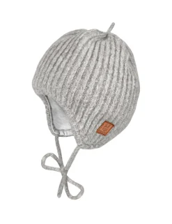BABY-Mütze ausgenäht, Rippe Jerseyfutter