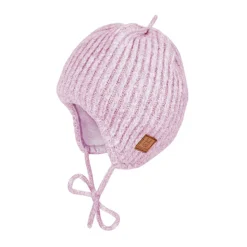 BABY-Mütze ausgenäht, Rippe Jerseyfutter