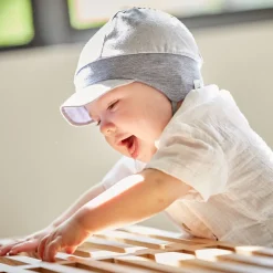 BABY-Schildmütze, Band, Futter Jerseybund, UV 50