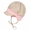 BABY-Schildmütze, Druckstoff Bindeband, Jerseybund