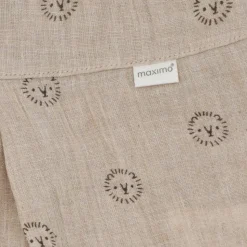 GOTS BABY BOY-Overall, 3/4 Länge, Musselinstoff