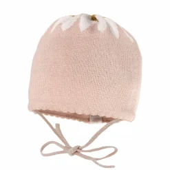 GOTS BABY GIRL-Mütze, randlos Jacquard Margarite