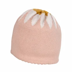GOTS BABY GIRL-Mütze, randlos Jacquard Margarite
