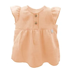 GOTS BABY GIRL-Top Musselinstoff