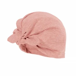 GOTS BABY GIRL-Turban,Schleife Jersey, Mikroringel, UV 50