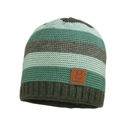 GOTS BABY-Beanie, Blockringel LL, Fleecefutter