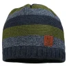 GOTS BABY-Beanie, Blockringel LL, Futter