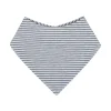 GOTS BABY-Dreiecktuch, Klett Ringeljersey