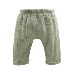 GOTS BABY-Krempelhose Musselinstoff