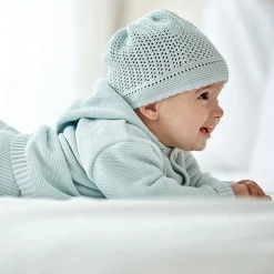 GOTS BABY-Mütze, Struktur