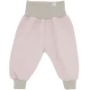 GOTS BABY-Pumphose, Baumwollfleece, Strickbündchen