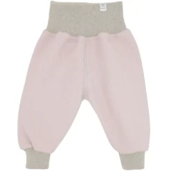 GOTS BABY-Pumphose, Baumwollfleece, Strickbündchen