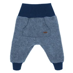 GOTS BABY-Pumphose, Wollfleece kbT, Strickbündchen