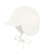 GOTS BABY-Schildmütze Waschoptik, Bindeband, UV