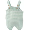 GOTS BABY-Strickhose, LL, Latz kurzes Bein, Ringel, Futter