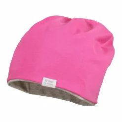 GOTS KIDS-Beanie, reversible Uni/Melange, UV 50