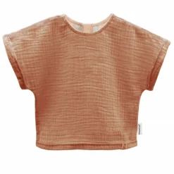 GOTS MINI GIRL-Top, Musselinstoff
