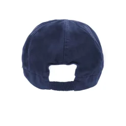GOTS MINI-Cap, Waschoptik Gummiriegel, Futter, UV 30