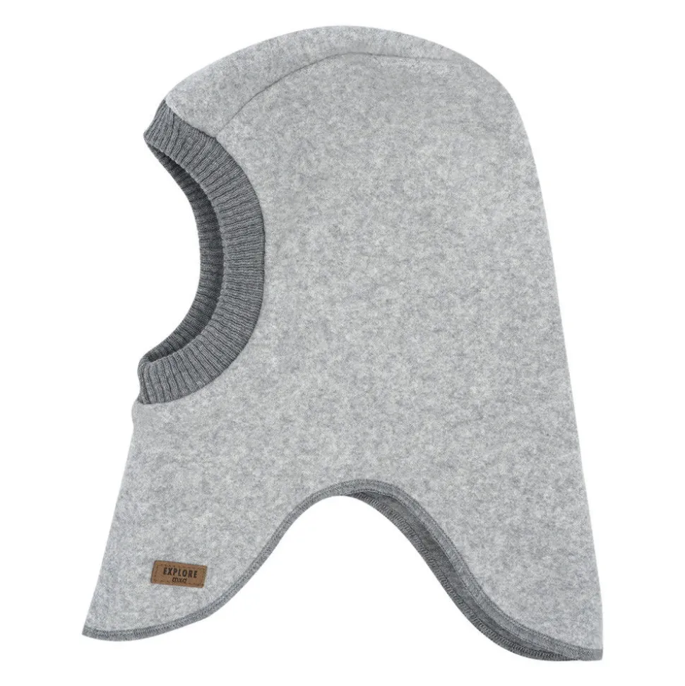 GOTS MINI-Schlupfmütze Baumwollfleece, Jerseyfutter