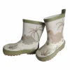 Gummistiefel Dinosaurier Fotoprint, gepatcht, Reflekt 3M, Jerseyfutter