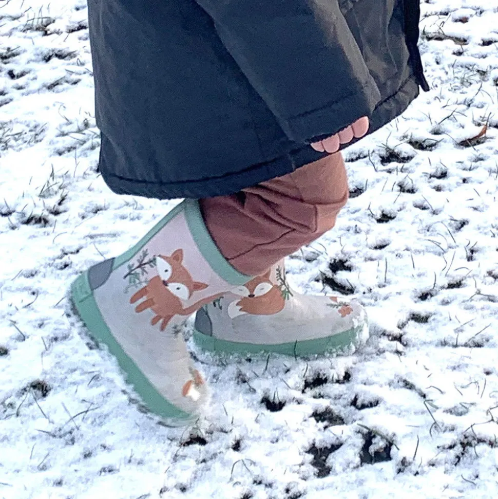 Gummistiefel Fuchs Winterfutter, Reflekt 3M