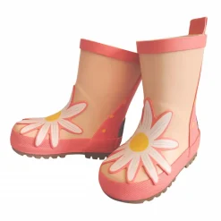 Gummistiefel Margerite Applikation. Reflekt 3M, Jerseyfutter
