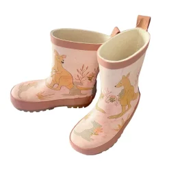 Gummistiefel "Känguru, Jerseyfutter, Fotoprint, Reflekt3M
