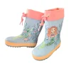 Gummistiefel "Meerjungfrau", Stulpe, Jerseyfutter, Fotoprint, Reflekt 3M