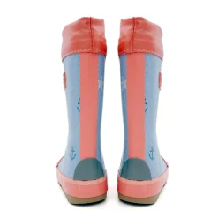 Gummistiefel Seestern Stulpe, Jerseyfutter, Fotoprint, Reflekt 3M