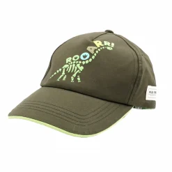 KIDS BOY-Cap Dino, puff print Klettverschluß, UV 50