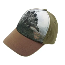 KIDS BOY-Cap Dinosaurier Metallringverschluß