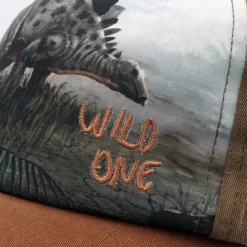 KIDS BOY-Cap Dinosaurier Metallringverschluß