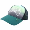 KIDS BOY-Cap Farbverlauf Netz hinten, snap-back Verschluß