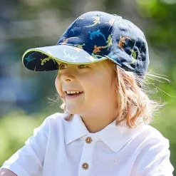 KIDS BOY-Cap, "Gecko" strapback, rundes Dach