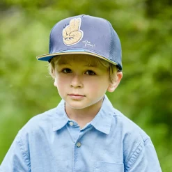 KIDS BOY-Cap Terry Peace Netz hinten, snap-back Verschluß